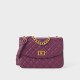 Charles Keith Chain Shoulder Bag Diamond Bag Purple Charles Keith Chain Shoulder Bag Diamond Bag Purple